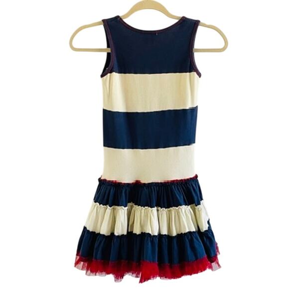 Ooh La La Couture Girls American Flag 4th Of July Patriotic Dress - Picture 6 of 8